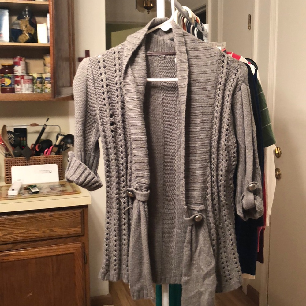 Grey Xhilaration Cardigan